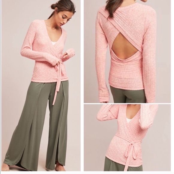 Anthropologie Tops - {Anthropologie} Pavlova Ballet Wrap Top